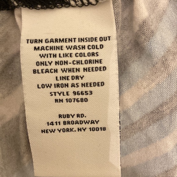 EUC Ruby Rd. 3/4 Sleeve Knit Top, size US 2X - Picture 6 of 8